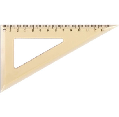 Trīsstūris 60*/13cm dūmakains  GR853