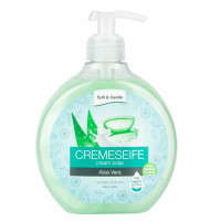 SOFT & GENTLE krēmziepes Aloe, 500 ml