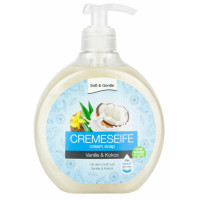 SOFT & GENTLE krēmziepes vaniļa & kokoss, 500ml