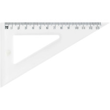 Trīsstūris 60*/13cm caurspīdīgs