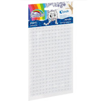 Pašlīmējošas pērlītes baltas d5mm 260gab. Fiorello