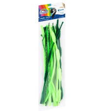 Pūkainas stieples 30 cm, zaļie toņi Fiorello