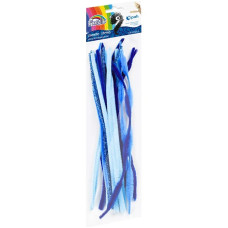 Pūkainas stieples 30 cm, zilie toņi Fiorello