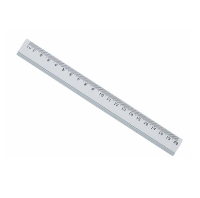 Lineāls 20cm caurspīdīgs GRAND
