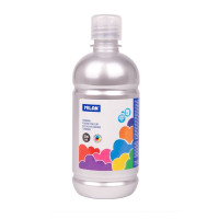 Guaša 500 ml. sudraba krāsa MILAN