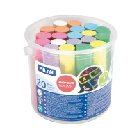 Krītiņi asfalta 20 gab. 7 krāsas