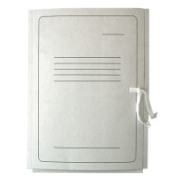 Mape ar saitītēm A4, balta, SMLT