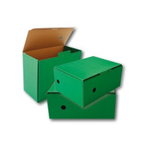 Arhīva kārba 150x250x340mm, zaļa krāsa, SMLT