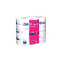 Tualetes papīrs PAPERBLU, celuloze, 2-slāņi, 30 m,  250 lock, h. - ,9 cm ,ø 12cm,16g/m2, 4