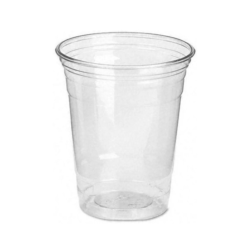Glāzes PET 255ml  caurspīdīgas, 50gab.