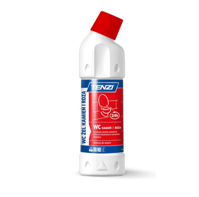 Tualetes tīrīšanas līdzeklis TENZI WC želeja rūsas un kaļķakmens tīrīšanas līdzeklis 750ml