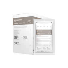 Lateksa cimdi sterili SANTEX, bez pūdera, 6.5, izmērs, 50 pāri