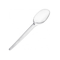 Plastmasas ēdamkarotes 18,5cm, caurspīdīgas, iepakojumā 50gab. (40iep/kastē)