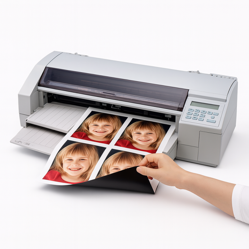 Fotopapīrs ar magneta pamatni A3 5lap glancēta