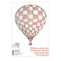 Zīmēšanas albums A4 120g 100 loksnes SMLT