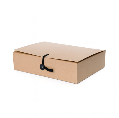 Arhīva kārba 60x235x320mm ar saitītēm, brūna, SMLT