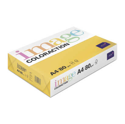 Krāsains papīrs A4, 80g/m2, 500 loksnes, Hawaii/Gold, Image Coloraction