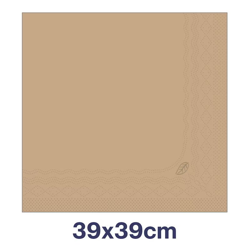 Banketu salvetes cepumu krāsa, 39x39cm, 1/4 locītas, 2 kārtas 150gab./pac. Tork