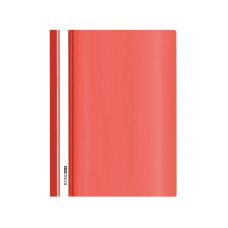 Ātršuvējs A4 sarkans ar caurspīdīgu vāku  PL