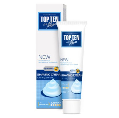 TOP TEN skūšanās krēms DYNAMIC, 100 ml