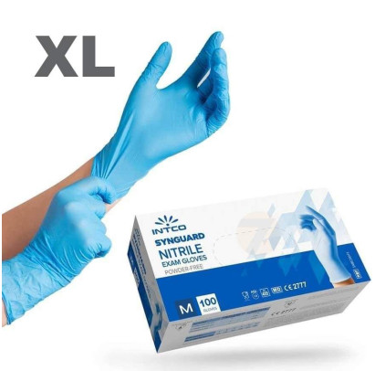 Nitrila cimdi SYNGUARD, XL izmērs, 100gab