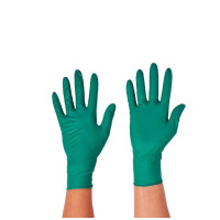 Cimdi medicīniskie ROMED, zaļi, L izmērs, 100gab