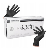 Lateksa cimdi  MEDASEPT, M izmērs, 100gab