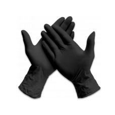 Nitrila cimdi, "Medasept", melni, (XL), 100gab iepakojumā, (10iep/kaste)