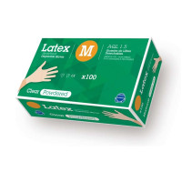 Lateksa Cimdi GENTLE TOUCH, ar pūderi, L izmērs, 100gab