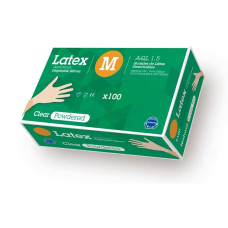 Lateksa Cimdi GENTLE TOUCH, ar pūderi, L izmērs, 100gab