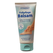 VITAWOHL Balzams kājam ar vit. E un B5 100ml
