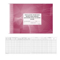 Kases aparāta žurnāls A4/12 mēnešiem