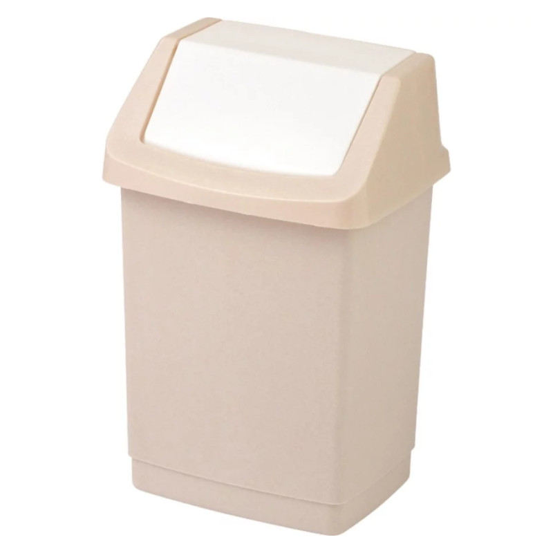 Atkritumu tvertne 25 litri Click-it, CURVER, bēša krāsa