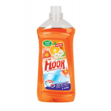 FLOOR universāls grīdas mazgāšanas līdzeklis ORANGE BLOSSOM ar sodu, 1,5L