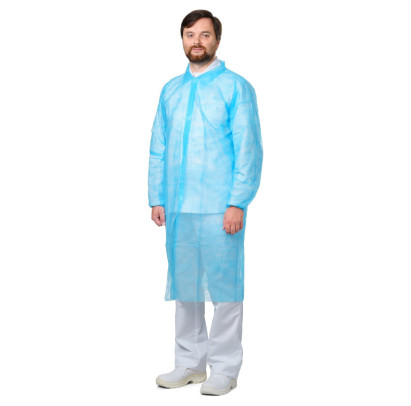 Halāts PP ar velcro, XXL, zils