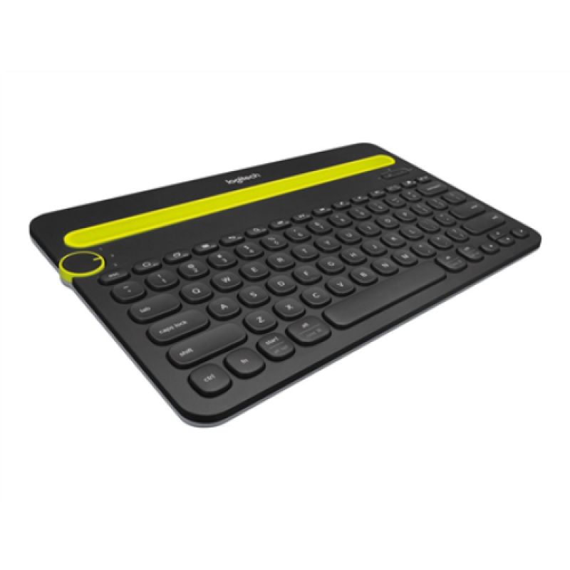 Bluetooth tastatūra Multi Device K480 ENG/RU, melna