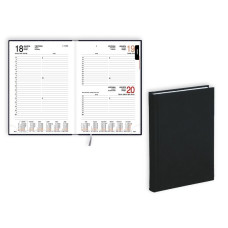 Dienasgrāmata EKO Manager, melna 2026g. (EKO20010201)