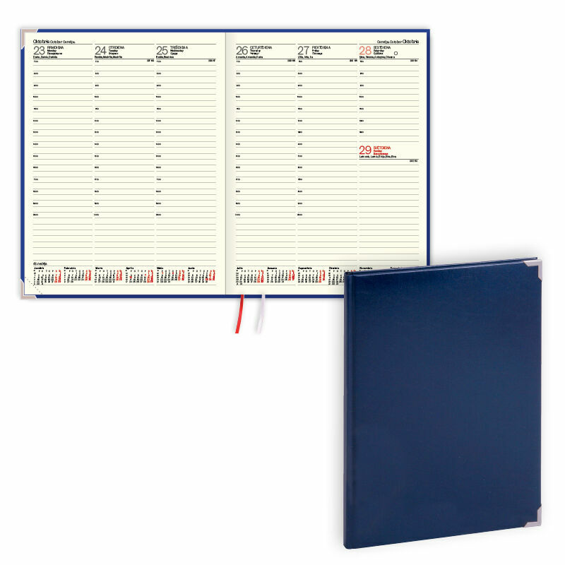 Dienasgrāmata ADVOCATE, zils 2026g. (EKO20040204)