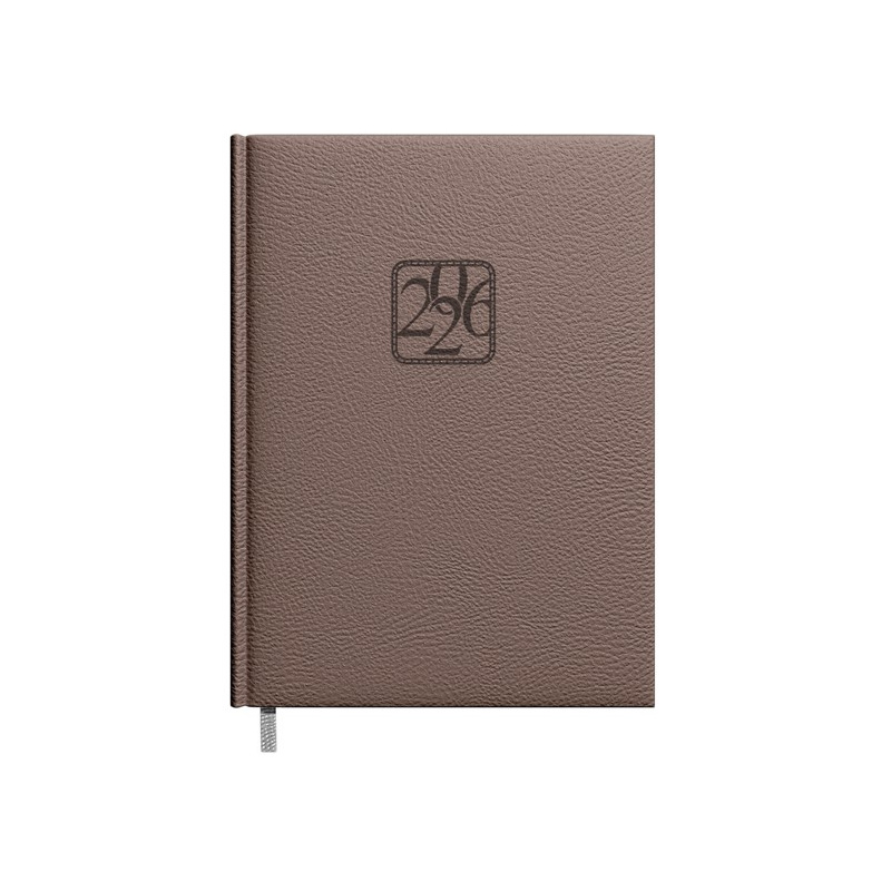 Dienasgrāmata Tempo Nedēļa, smilškrāsas, Timer, 2026g.