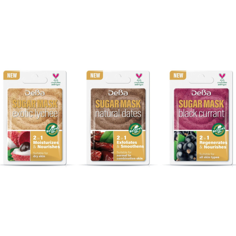 DeBa SUGAR MASK sejas maska 3x7ml ( Izcelsmes valsts Bulgārija )