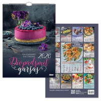 Sienas kalendārs Divpadsmit Garšas, Timer 2026g.