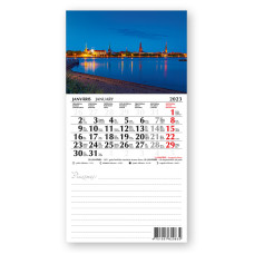 Kalendārs ar magnētu, 8 bildes,  2026g.