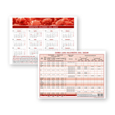 Galda kalendārs A4, 2026. gadam (MOS62023)