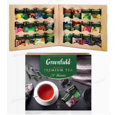 GREENFIELD Tējas dāvanu komplekts Premium Collection 166,4g. 96 paciņas