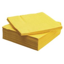 Papīra salvetes 33/3/250gb, dzeltenas, (6iepak/kastē)