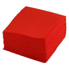 Papīra salvetes 33/3/250gb, sarkanas, (6iepak/kastē)