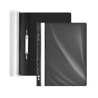 Mape ātršuvējs ar perforaciju Forpus A4 (melna)