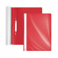 Mape ātršuvējs Standard A4, matēta/sarkans