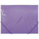 Mape ar gumiju BAROCCO A4, violēta, Forpus