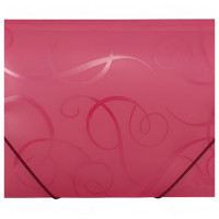 Mape ar gumiju BAROCCO A4, sarkana, Forpus